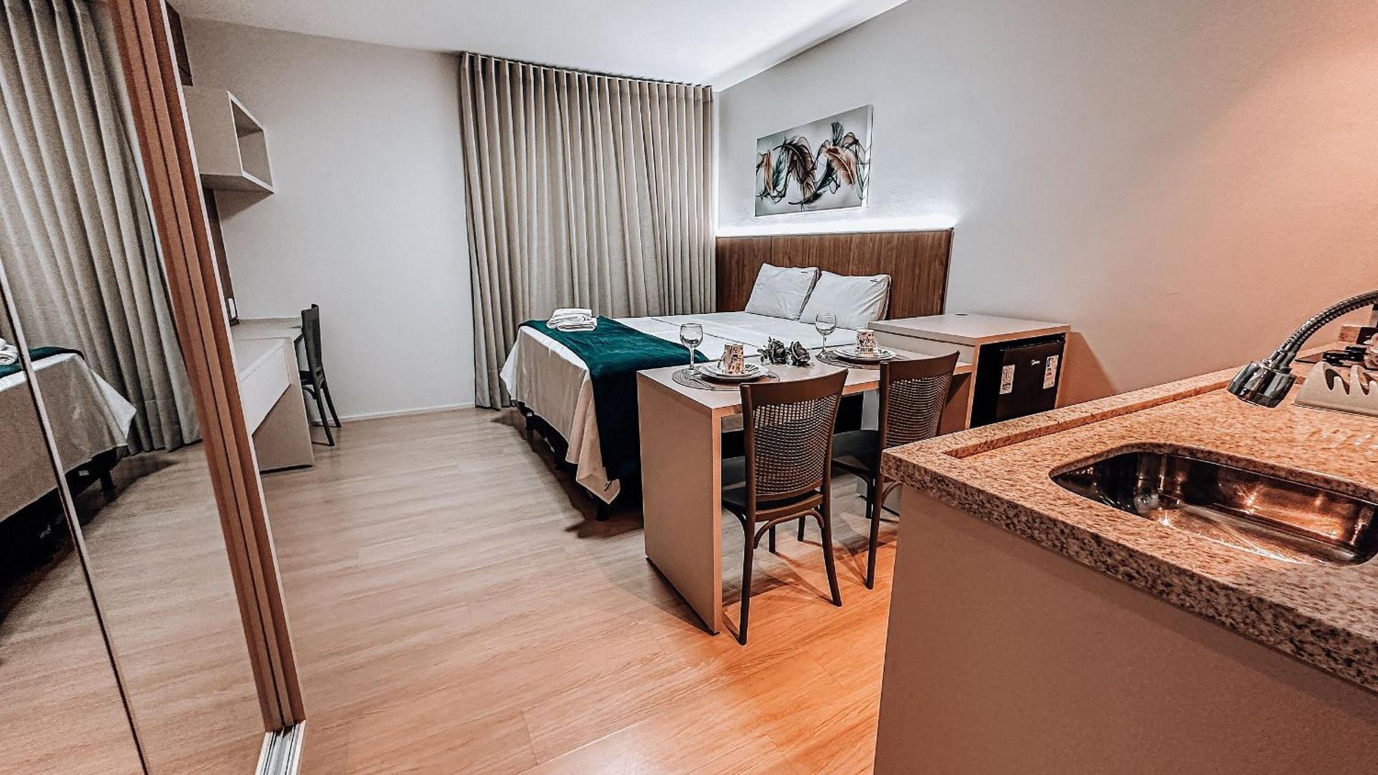 Blend Smartstyle By Marzani Host Apartment Goiania Ngoại thất bức ảnh